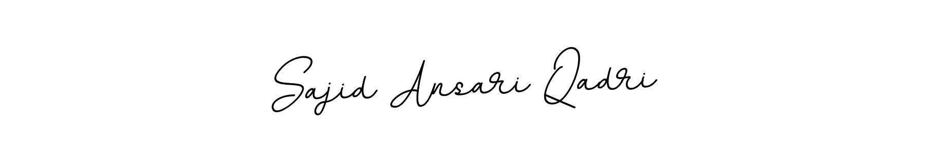 You should practise on your own different ways (BallpointsItalic-DORy9) to write your name (Sajid Ansari Qadri) in signature. don't let someone else do it for you. Sajid Ansari Qadri signature style 11 images and pictures png