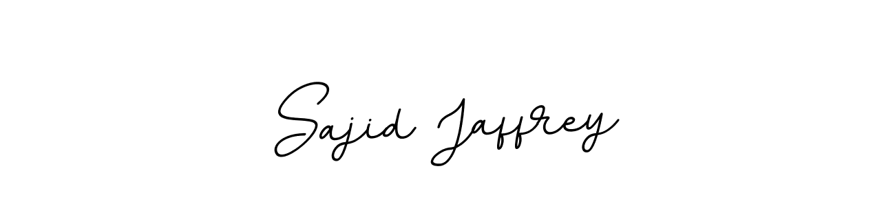 How to make Sajid Jaffrey name signature. Use BallpointsItalic-DORy9 style for creating short signs online. This is the latest handwritten sign. Sajid Jaffrey signature style 11 images and pictures png