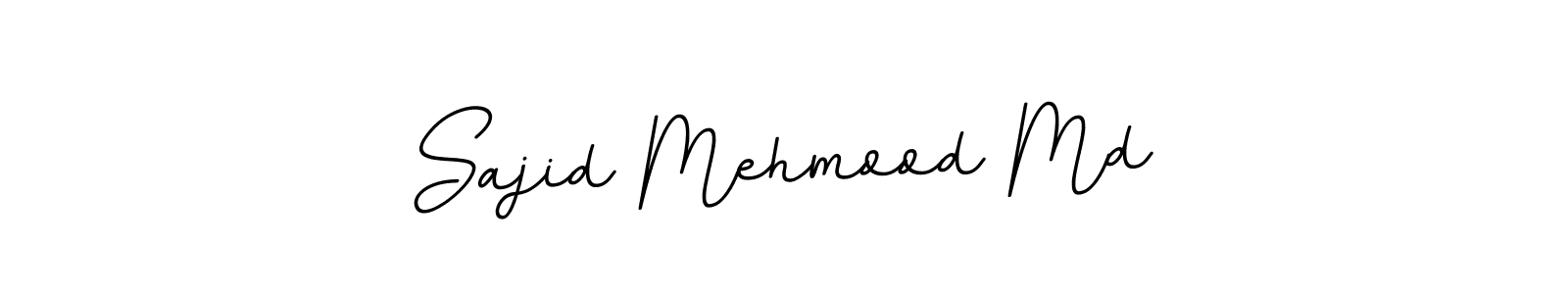 Make a beautiful signature design for name Sajid Mehmood Md. With this signature (BallpointsItalic-DORy9) style, you can create a handwritten signature for free. Sajid Mehmood Md signature style 11 images and pictures png
