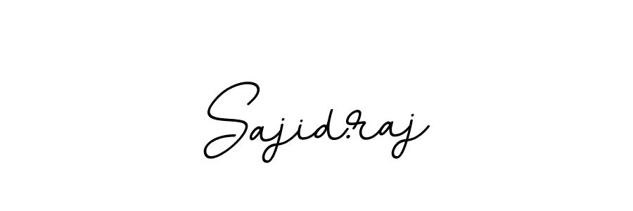 Similarly BallpointsItalic-DORy9 is the best handwritten signature design. Signature creator online .You can use it as an online autograph creator for name Sajid.raj. Sajid.raj signature style 11 images and pictures png