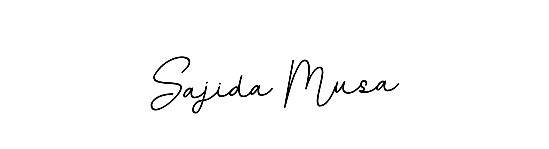 Create a beautiful signature design for name Sajida Musa. With this signature (BallpointsItalic-DORy9) fonts, you can make a handwritten signature for free. Sajida Musa signature style 11 images and pictures png