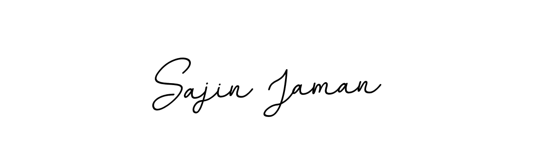 You should practise on your own different ways (BallpointsItalic-DORy9) to write your name (Sajin Jaman) in signature. don't let someone else do it for you. Sajin Jaman signature style 11 images and pictures png