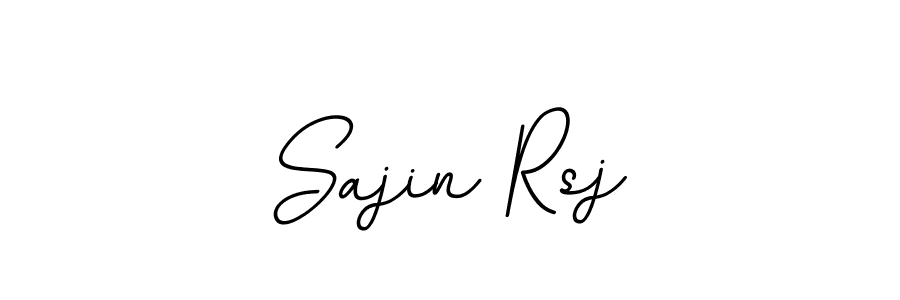 Also we have Sajin Rsj name is the best signature style. Create professional handwritten signature collection using BallpointsItalic-DORy9 autograph style. Sajin Rsj signature style 11 images and pictures png