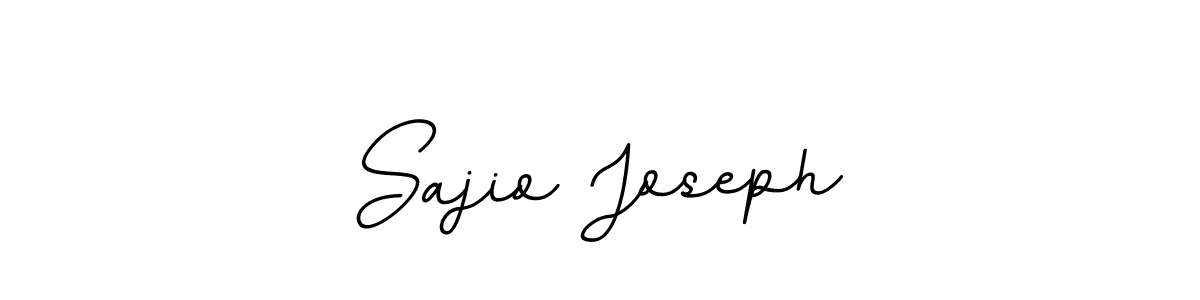 Create a beautiful signature design for name Sajio Joseph. With this signature (BallpointsItalic-DORy9) fonts, you can make a handwritten signature for free. Sajio Joseph signature style 11 images and pictures png