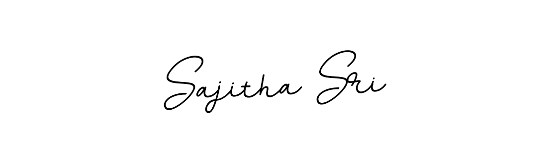 You should practise on your own different ways (BallpointsItalic-DORy9) to write your name (Sajitha Sri) in signature. don't let someone else do it for you. Sajitha Sri signature style 11 images and pictures png