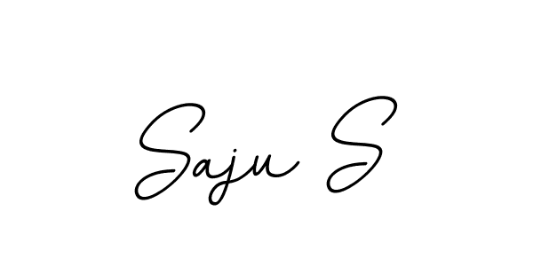 How to make Saju S signature? BallpointsItalic-DORy9 is a professional autograph style. Create handwritten signature for Saju S name. Saju S signature style 11 images and pictures png