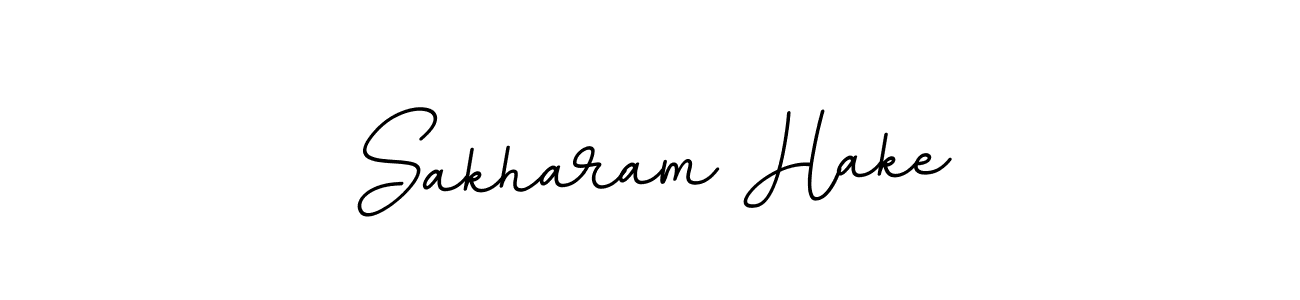 Design your own signature with our free online signature maker. With this signature software, you can create a handwritten (BallpointsItalic-DORy9) signature for name Sakharam Hake. Sakharam Hake signature style 11 images and pictures png