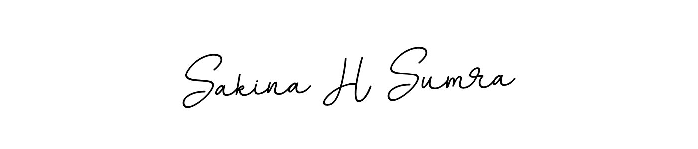 You should practise on your own different ways (BallpointsItalic-DORy9) to write your name (Sakina H Sumra) in signature. don't let someone else do it for you. Sakina H Sumra signature style 11 images and pictures png