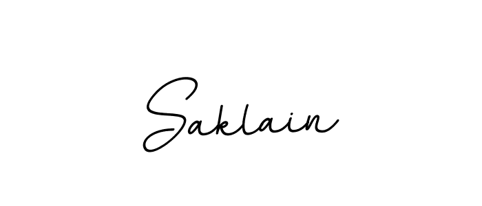 Also You can easily find your signature by using the search form. We will create Saklain name handwritten signature images for you free of cost using BallpointsItalic-DORy9 sign style. Saklain signature style 11 images and pictures png