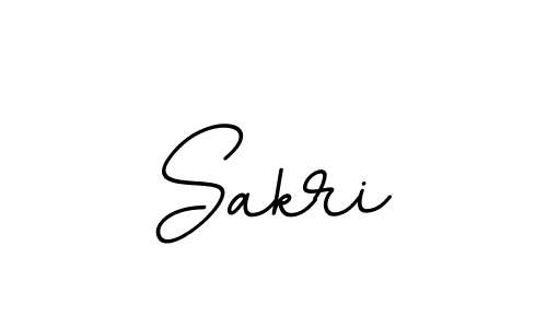 Create a beautiful signature design for name Sakri. With this signature (BallpointsItalic-DORy9) fonts, you can make a handwritten signature for free. Sakri signature style 11 images and pictures png