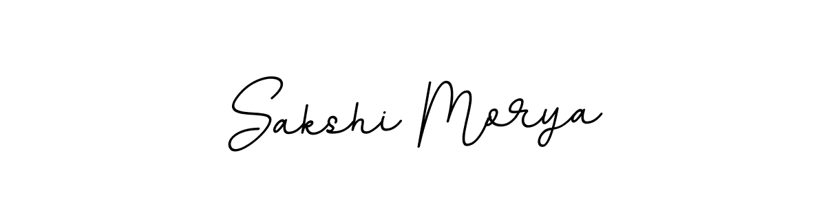 Use a signature maker to create a handwritten signature online. With this signature software, you can design (BallpointsItalic-DORy9) your own signature for name Sakshi Morya. Sakshi Morya signature style 11 images and pictures png
