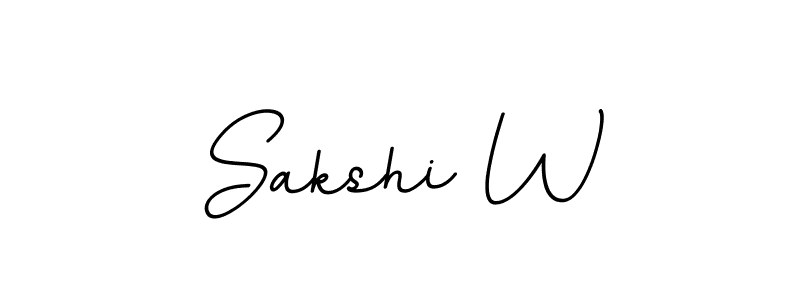 How to Draw Sakshi W signature style? BallpointsItalic-DORy9 is a latest design signature styles for name Sakshi W. Sakshi W signature style 11 images and pictures png