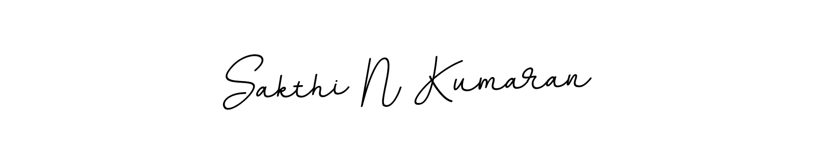 Make a beautiful signature design for name Sakthi N Kumaran. With this signature (BallpointsItalic-DORy9) style, you can create a handwritten signature for free. Sakthi N Kumaran signature style 11 images and pictures png