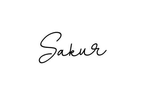 Design your own signature with our free online signature maker. With this signature software, you can create a handwritten (BallpointsItalic-DORy9) signature for name Sakur. Sakur signature style 11 images and pictures png