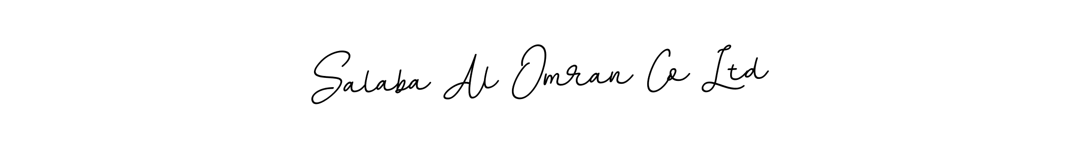 Also we have Salaba Al Omran Co Ltd name is the best signature style. Create professional handwritten signature collection using BallpointsItalic-DORy9 autograph style. Salaba Al Omran Co Ltd signature style 11 images and pictures png