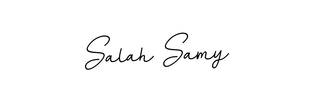 Also You can easily find your signature by using the search form. We will create Salah Samy name handwritten signature images for you free of cost using BallpointsItalic-DORy9 sign style. Salah Samy signature style 11 images and pictures png