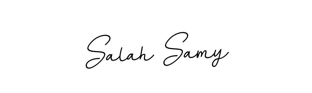 Similarly BallpointsItalic-DORy9 is the best handwritten signature design. Signature creator online .You can use it as an online autograph creator for name Salah Samy. Salah Samy signature style 11 images and pictures png