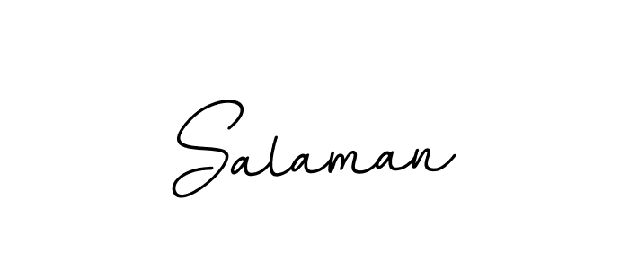 Salaman stylish signature style. Best Handwritten Sign (BallpointsItalic-DORy9) for my name. Handwritten Signature Collection Ideas for my name Salaman. Salaman signature style 11 images and pictures png