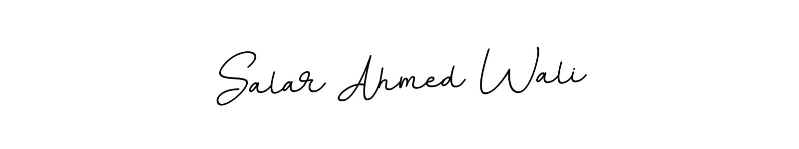 Make a beautiful signature design for name Salar Ahmed Wali. Use this online signature maker to create a handwritten signature for free. Salar Ahmed Wali signature style 11 images and pictures png