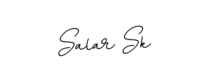 Design your own signature with our free online signature maker. With this signature software, you can create a handwritten (BallpointsItalic-DORy9) signature for name Salar Sk. Salar Sk signature style 11 images and pictures png