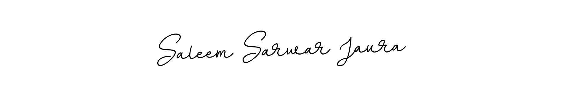 Design your own signature with our free online signature maker. With this signature software, you can create a handwritten (BallpointsItalic-DORy9) signature for name Saleem Sarwar Jaura. Saleem Sarwar Jaura signature style 11 images and pictures png