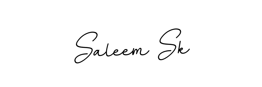 Make a beautiful signature design for name Saleem Sk. Use this online signature maker to create a handwritten signature for free. Saleem Sk signature style 11 images and pictures png
