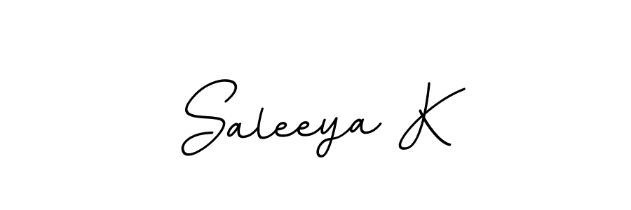 You should practise on your own different ways (BallpointsItalic-DORy9) to write your name (Saleeya K) in signature. don't let someone else do it for you. Saleeya K signature style 11 images and pictures png