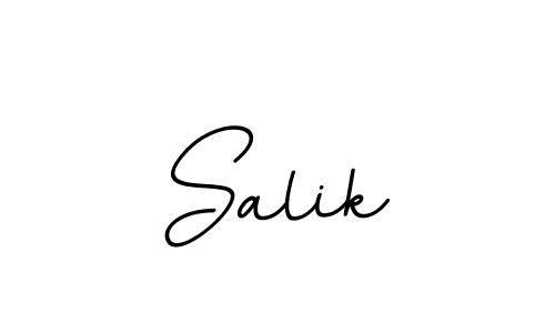 BallpointsItalic-DORy9 is a professional signature style that is perfect for those who want to add a touch of class to their signature. It is also a great choice for those who want to make their signature more unique. Get Salik name to fancy signature for free. Salik signature style 11 images and pictures png