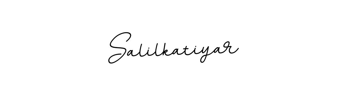 Create a beautiful signature design for name Salilkatiyar. With this signature (BallpointsItalic-DORy9) fonts, you can make a handwritten signature for free. Salilkatiyar signature style 11 images and pictures png