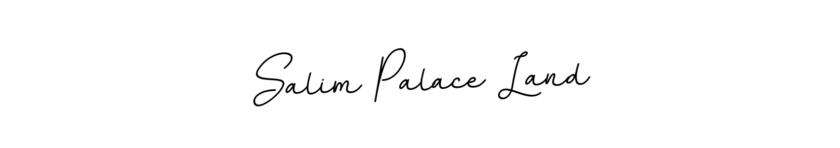 How to make Salim Palace Land name signature. Use BallpointsItalic-DORy9 style for creating short signs online. This is the latest handwritten sign. Salim Palace Land signature style 11 images and pictures png