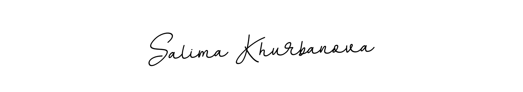 You can use this online signature creator to create a handwritten signature for the name Salima Khurbanova. This is the best online autograph maker. Salima Khurbanova signature style 11 images and pictures png
