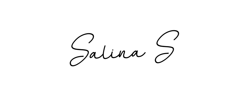 if you are searching for the best signature style for your name Salina S. so please give up your signature search. here we have designed multiple signature styles  using BallpointsItalic-DORy9. Salina S signature style 11 images and pictures png