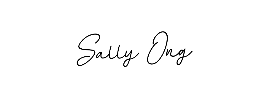 Use a signature maker to create a handwritten signature online. With this signature software, you can design (BallpointsItalic-DORy9) your own signature for name Sally Ong. Sally Ong signature style 11 images and pictures png