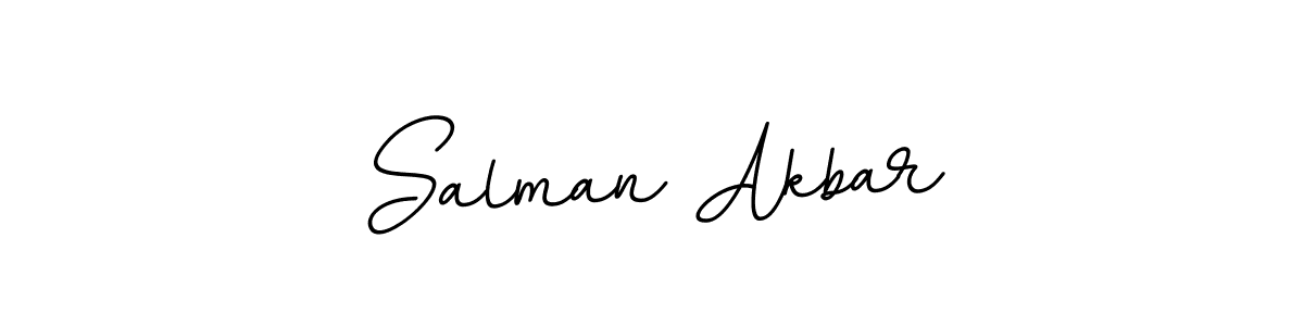 Also we have Salman Akbar name is the best signature style. Create professional handwritten signature collection using BallpointsItalic-DORy9 autograph style. Salman Akbar signature style 11 images and pictures png