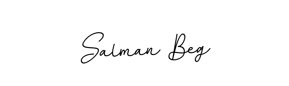 Salman Beg stylish signature style. Best Handwritten Sign (BallpointsItalic-DORy9) for my name. Handwritten Signature Collection Ideas for my name Salman Beg. Salman Beg signature style 11 images and pictures png