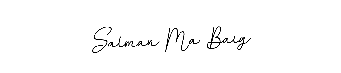 Here are the top 10 professional signature styles for the name Salman Ma Baig. These are the best autograph styles you can use for your name. Salman Ma Baig signature style 11 images and pictures png