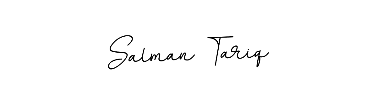 Design your own signature with our free online signature maker. With this signature software, you can create a handwritten (BallpointsItalic-DORy9) signature for name Salman Tariq. Salman Tariq signature style 11 images and pictures png