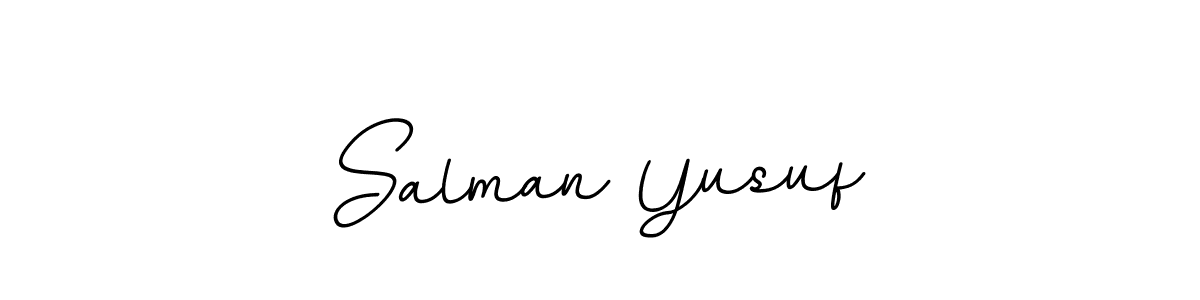 Make a beautiful signature design for name Salman Yusuf. Use this online signature maker to create a handwritten signature for free. Salman Yusuf signature style 11 images and pictures png