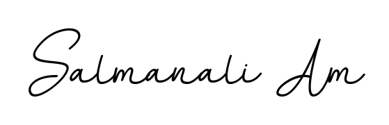 Make a beautiful signature design for name Salmanali Am. Use this online signature maker to create a handwritten signature for free. Salmanali Am signature style 11 images and pictures png