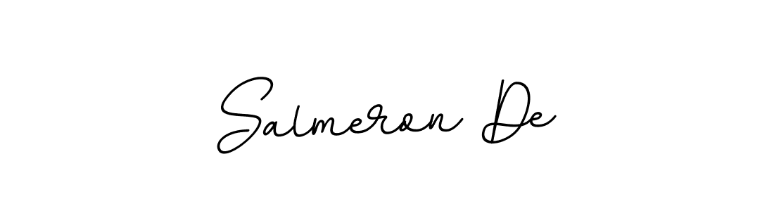 It looks lik you need a new signature style for name Salmeron De. Design unique handwritten (BallpointsItalic-DORy9) signature with our free signature maker in just a few clicks. Salmeron De signature style 11 images and pictures png