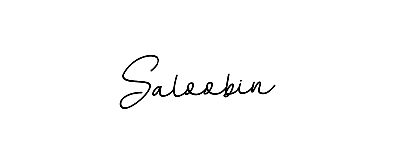 Create a beautiful signature design for name Saloobin. With this signature (BallpointsItalic-DORy9) fonts, you can make a handwritten signature for free. Saloobin signature style 11 images and pictures png