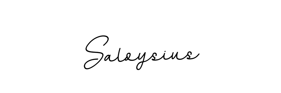 Also You can easily find your signature by using the search form. We will create Saloysius name handwritten signature images for you free of cost using BallpointsItalic-DORy9 sign style. Saloysius signature style 11 images and pictures png