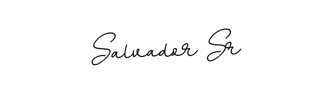 You should practise on your own different ways (BallpointsItalic-DORy9) to write your name (Salvador Sr) in signature. don't let someone else do it for you. Salvador Sr signature style 11 images and pictures png