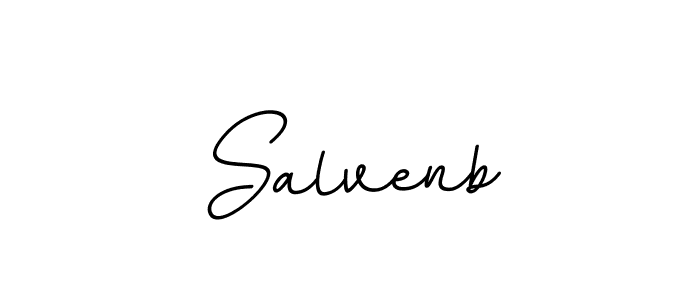 It looks lik you need a new signature style for name Salvenb. Design unique handwritten (BallpointsItalic-DORy9) signature with our free signature maker in just a few clicks. Salvenb signature style 11 images and pictures png