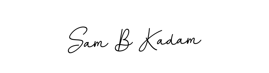 Also You can easily find your signature by using the search form. We will create Sam B Kadam name handwritten signature images for you free of cost using BallpointsItalic-DORy9 sign style. Sam B Kadam signature style 11 images and pictures png