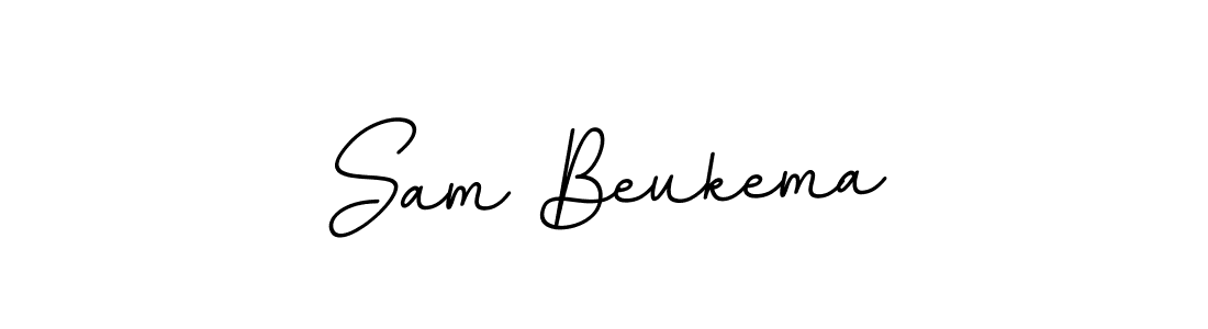 The best way (BallpointsItalic-DORy9) to make a short signature is to pick only two or three words in your name. The name Sam Beukema include a total of six letters. For converting this name. Sam Beukema signature style 11 images and pictures png