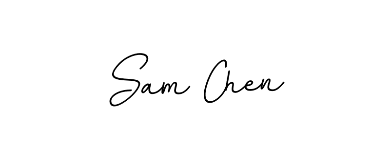 Once you've used our free online signature maker to create your best signature BallpointsItalic-DORy9 style, it's time to enjoy all of the benefits that Sam Chen name signing documents. Sam Chen signature style 11 images and pictures png