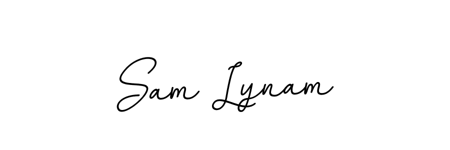 It looks lik you need a new signature style for name Sam Lynam. Design unique handwritten (BallpointsItalic-DORy9) signature with our free signature maker in just a few clicks. Sam Lynam signature style 11 images and pictures png
