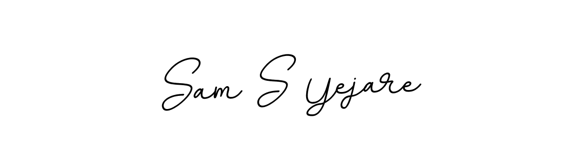 Also You can easily find your signature by using the search form. We will create Sam S Yejare name handwritten signature images for you free of cost using BallpointsItalic-DORy9 sign style. Sam S Yejare signature style 11 images and pictures png