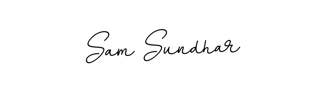 Also You can easily find your signature by using the search form. We will create Sam Sundhar name handwritten signature images for you free of cost using BallpointsItalic-DORy9 sign style. Sam Sundhar signature style 11 images and pictures png